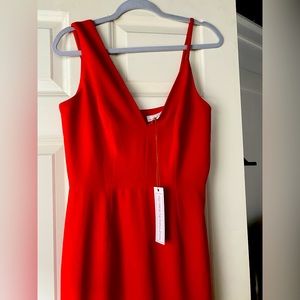 Dress the Population, Size M Red Dress. NWT